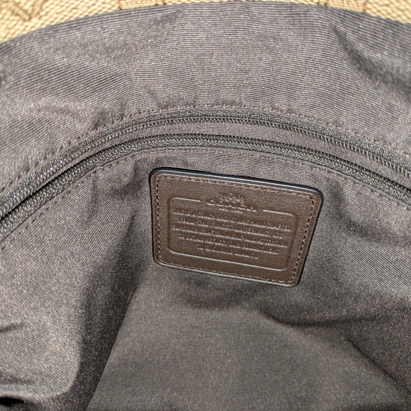 Coach Tan and Brown Phoebe Shoulder Bag F36424 - Picture 10 of 16